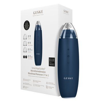 Микродермабразионное устройство для удаления черных точек GESKE MicroDermabrasion Blackhead Remover 7в1 midnight HB0570 фото