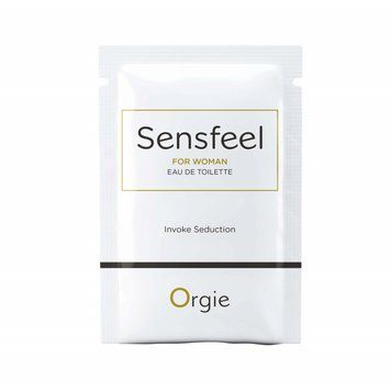 Пробник женской туалетной воды SENSFEEL+афродизиак, 1 мл. эффективная феромон-технология Orgie (Бразилия-Португалия) S01751751 фото