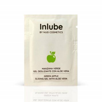 Съедобный лубрикант на водной основе Вкус: зеленое яблоко INLUBE, 5 мл Nuei (Испания) SNU513543 фото