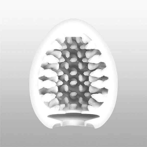 Мастурбатор-яйцо Tenga Egg Brush с рельефом в виде крупной щетины SO5489 фото