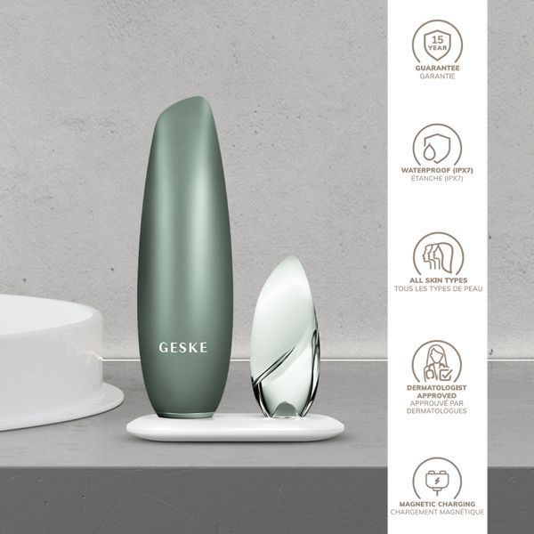 Безконтактна магнітна пілінг-маска GESKE Touchless Magnetic Peeling Mask 5в1 green HB0557 фото