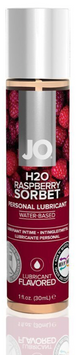 Оральний лубрикант System JO H2O Flavors &mdash; Raspberry Sorbet (Малиновий сорбет), 30 мл SO1468 фото