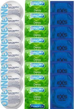 Набор 24 шт ONE Super Sensitive + Delay Infinity + EXS Cooling SOS7393 фото