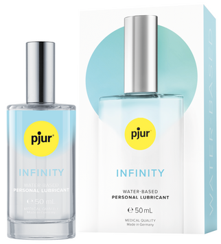 pjur INFINITY water-based &mdash; Преміальний зволожуючий лубрикант у люксовому флаконі, 50 мл SO7119 фото