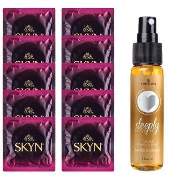 Комплект SKYN Cherry Sunrise 10 шт + Sensuva Deeply Love You Salted Caramel (29 мл)Комплект SKYN Cherry Sunrise 10 шт + Sensuva Deeply Love You Salted Caramel (29 мл) SOS13687 фото