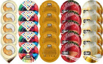 Набор из OLO Ice Durable + ONERibs + ONE Legend XL + ONEChocolateStrawberry + ONEBanana SOS8703 фото