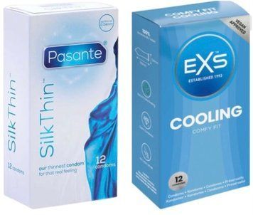 Набор с Pasante Silk Thin 12 шт + EXS Cooling. 12 шт SOS8106 фото
