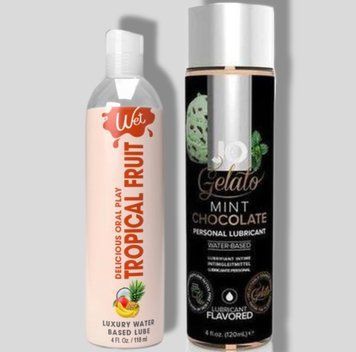 Wet Oral Play Tropical Explosion (118 мл) + JO GELATO Mint Chocolate (120 мл) LB1032 фото