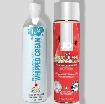 Wet Oral Play Whipped Cream (118 мл) + JO Watermelon (120 мл) LB789 фото