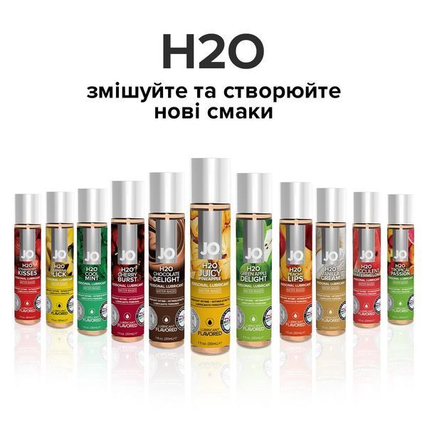 Змазка на водній основі System JO H2O &mdash; Juicy Pineapple (30 мл) без цукру, рослинний гліцерин SO1473 фото