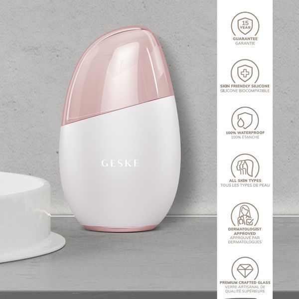 Масажер для обличчя GESKE Cool&Warm Eye and Face Massager 7в1 starlight HB0293 фото