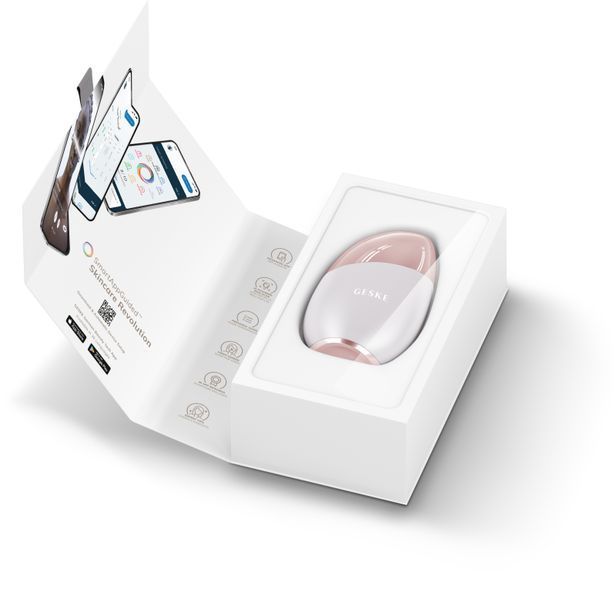 Масажер для обличчя GESKE Cool&Warm Eye and Face Massager 7в1 starlight HB0293 фото