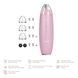 Мікродермабразійний пристрій для видалення чорних цяток GESKE MicroDermabrasion Blackhead Remover 7в1 pink HB0571 фото 2