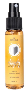 Спрей для глубокого минета Sensuva Deeply Love You Butter Rum - Сливочный ром (29 мл) SO3195 фото
