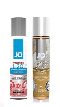 Набор лубрикантов System JO H2O WARMING (30 мл) + System JO H2OVanilla Cream (30 мл) LB202 фото