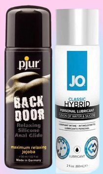 Набор лубрикантов pjur backdoor anal Relaxing jojoba silicone 30 мл + System JO Classic Hybrid (60 мл) LB690 фото