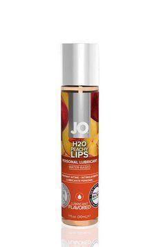 Змазка на водній основі System JO H2O &mdash; Peachy Lips (30 мл) без цукру, рослинний гліцерин SO1476 фото