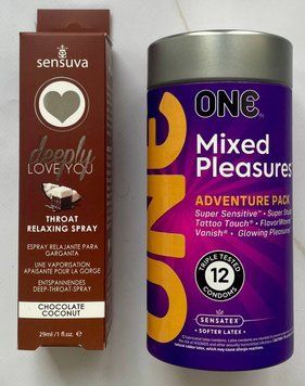 Комплект ONE Mixed Pleasures 12 шт - Спрей Sensuva Deeply Love You Chocolate Coconut (29 мл) SOS2867 фото