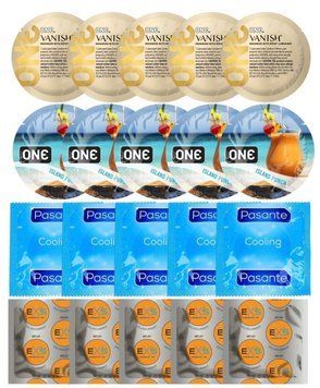 Набор 20 шт ONE 𝐕𝐀𝐍𝐈𝐒𝐇 𝐇𝐲𝐩𝐞𝐫𝐭𝐡𝐢𝐧 + ONE Island Punch + Pasante Cooling + EXS Delay SOS7244 фото