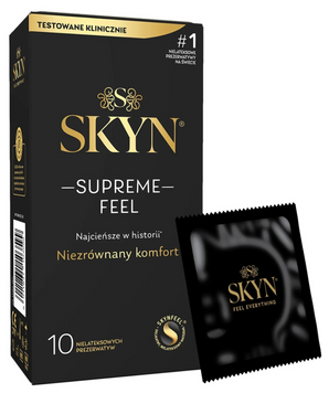 Презервативи без латексу SKYN Supreme Feel (10 шт) sk147 фото
