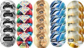 Набір з 25 шт One Move + ONE Ribs + ONE Vanish + ONE Fresh Mint + ONE Banana SOS8400 фото