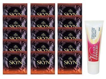 Комплект Skyn Warming 15 шт + Swiss Navy Viva Cream 10 мл SOS14515 фото