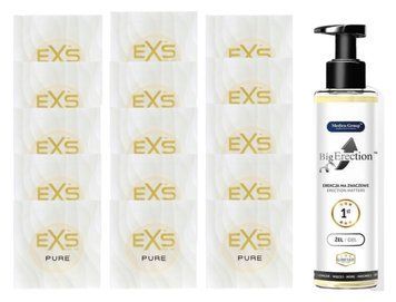 Комплект EXS Pure15 шт + Big Erection Medica Group (150 мл) SOS14872 фото