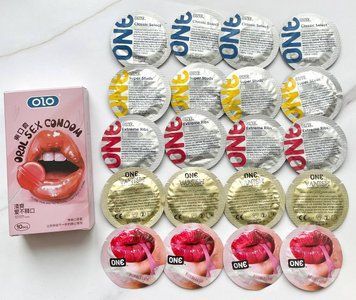 Комплект 30 шт - ONE Super Studs, Classic, Vanish, Extreme ribs, Flavor Waves + OLO Oral Candy SOS1879 фото