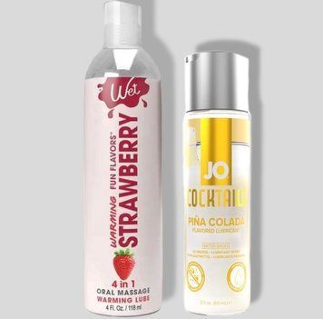 Wet Oral Play Strawberry (118 мл) + JO Cocktails Pina Colada(60 мл) LB840 фото