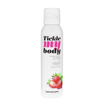 Масажна піна Love To Love TICKLE MY BODY Strawberry (150 мл) зволожуюча SO1385 фото