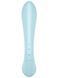Двосторонній вібратор-кролик Satisfyer Triple Oh Light Blue, 3 мотори, руків&rsquo;я-масажер SO7781 фото 3
