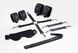 Набор для БДСМ 5 в 1 Feral Feelings BDSM Kit 5 Black, наручники, поножи, крестовина, маска, падл SO8272 фото 1