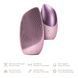 Электронная звуковая термо щетка для лица GESKE Sonic Thermo Facial Brush 6в1 pink HB0082 фото 2