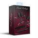 Набор для БДСМ 5 в 1 Feral Feelings BDSM Kit 5 Black, наручники, поножи, крестовина, маска, падл SO8272 фото 2