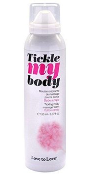 Масажна піна Love To Love TICKLE MY BODY Cotton candy (150 мл) зволожуюча SO1388 фото