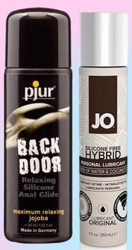 Набор лубрикантов pjur backdoor anal Relaxing jojoba silicone 30 мл + System JO Silicone Free Hybrid ORIGINAL (30 мл) LB691 фото
