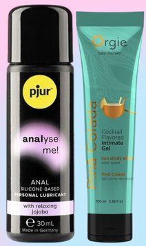 Набор лубрикантов pjur analyse me! Relaxing jojoba silicone 30 мл + ПЕНА КОЛАДА на водной основе, 100 мл Orgie LB591 фото