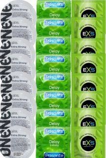 Набір 24 шт ONE Extra Strong + Delay Infinity + EXS EXTREME 3 в 1 SOS7345 фото