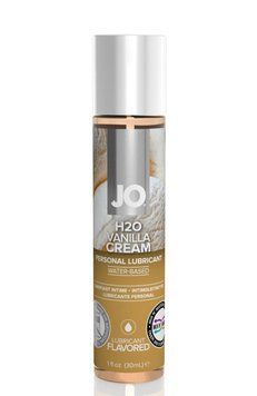 Змазка на водній основі System JO H2O &mdash; Vanilla Cream (30 мл) без цукру, рослинний гліцерин SO1480 фото