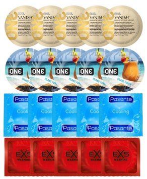 Набір 20 шт ONE 𝐕𝐀𝐍𝐈𝐒𝐇 𝐇𝐲𝐩𝐞𝐫𝐭𝐡𝐢𝐧 + ONE Island Punch + Pasante Cooling + EXS Warming Comfy Fit SOS7245 фото