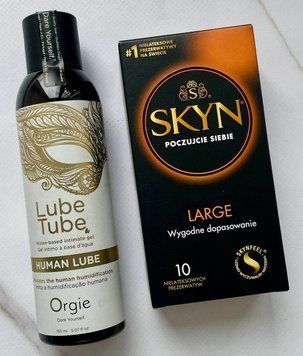Набор Skyn ​​Large 10 шт. - Лубрикант ORGIE HUMAN LUBE intimate gel, 150 мл SOS2962 фото