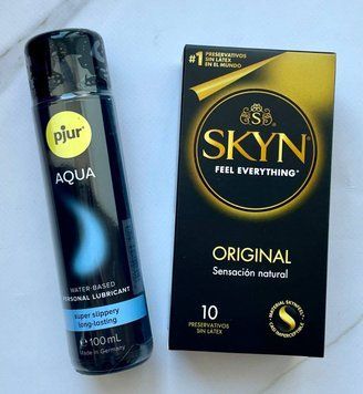 Комплект SKYN Original 10 шт + Лубрикант pjur Aqua 100 мл SOS2030 фото