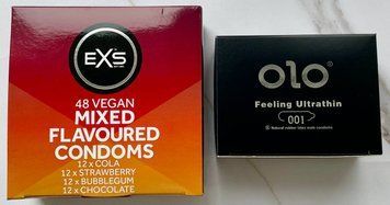 Набор OLO Feeling Ultrathin 001 10 шт. - EXS Mixed Flavoured 48 шт. SOS3190 фото