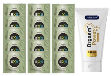 Комплект EXS Snug Fit 15 шт + Medica-Group Orgasm Power for Women, 50 мл SOS14923 фото