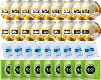Набор 36 шт ONE Banana Split + Pasante Silk + EXS EXTREME 3 в 1 SOS7776 фото