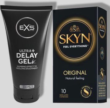 SKYN Original 10 шт + Пролонгатор EXS Delay Gel Ultra+ 100ml SOS5201 фото