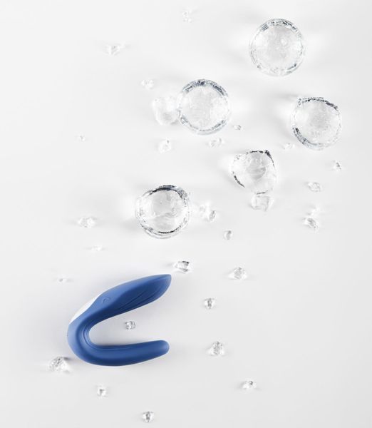 Вибратор для пар Satisfyer Double Whale с двумя моторчиками SO1643 фото