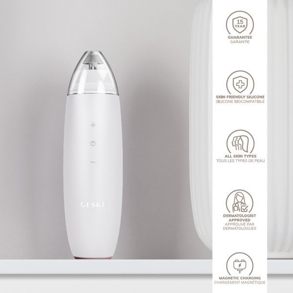 Микродермабразионное устройство для удаления черных точек GESKE MicroDermabrasion Blackhead Remover 7в1 starlight HB0573 фото