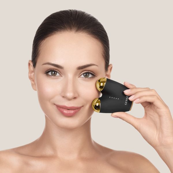 Мікрострумовий підтягувач обличчя GESKE MicroCurrent Face-Lifter 6в1 gray HB0130 фото