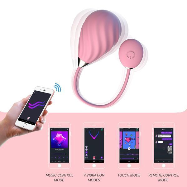 Смарт-виброейте Magic Motion Sundae Pink SO7014 фото